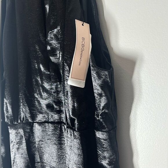 BCBGENERATION Women's Sleeveless Halter Mini Dress size 16 - Picture 8 of 9